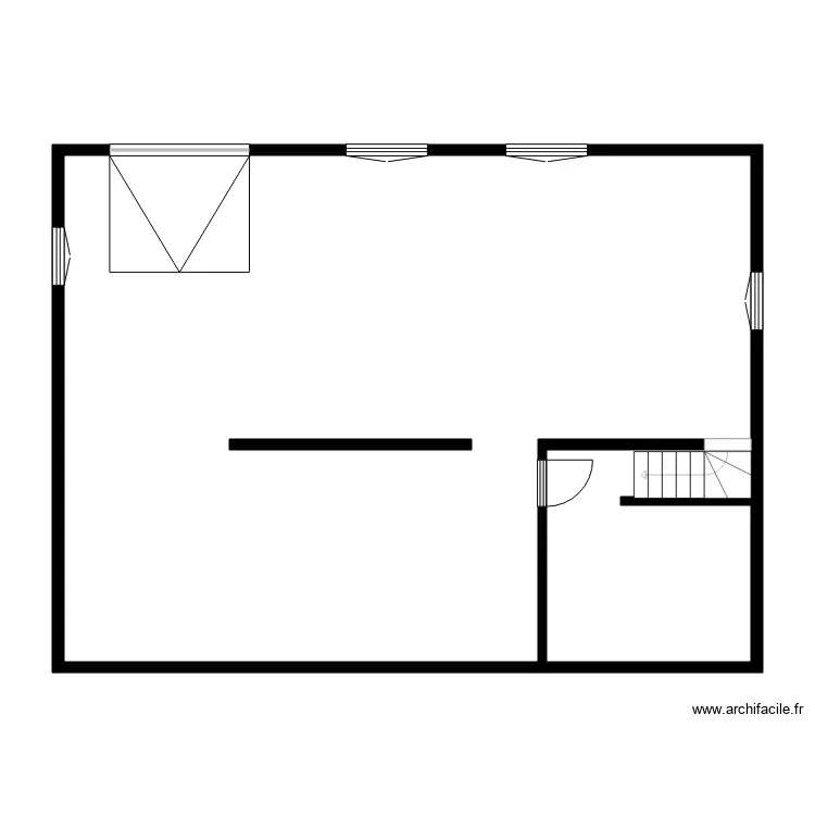 RAULIN Nadine. Plan de 4  et 224 m²