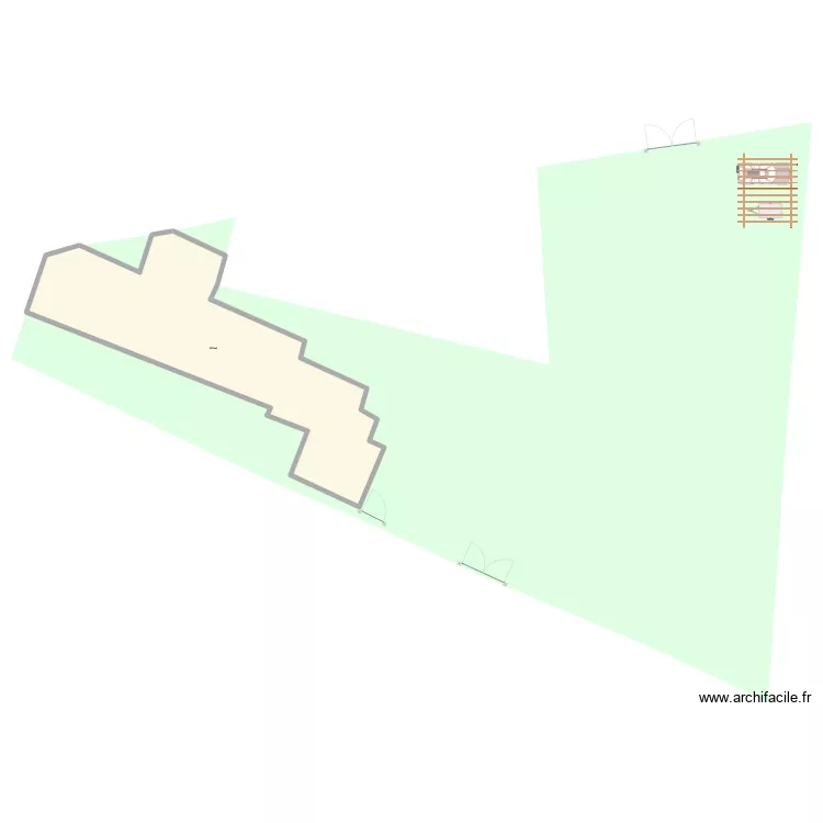 projet. Plan de 1 Pièce et 272 m² projet. Plan de 1 Pièce et 272 m²