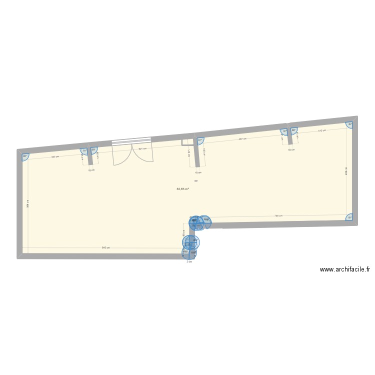 cabinet 3. Plan de 0 pièce et 0 m2