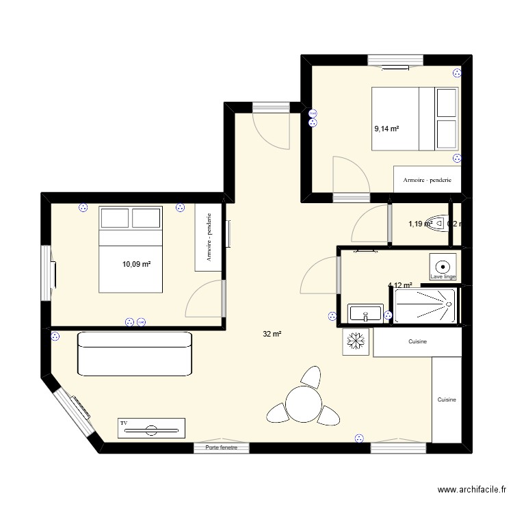 50 St Maurice. Plan de 0 pièce et 0 m2