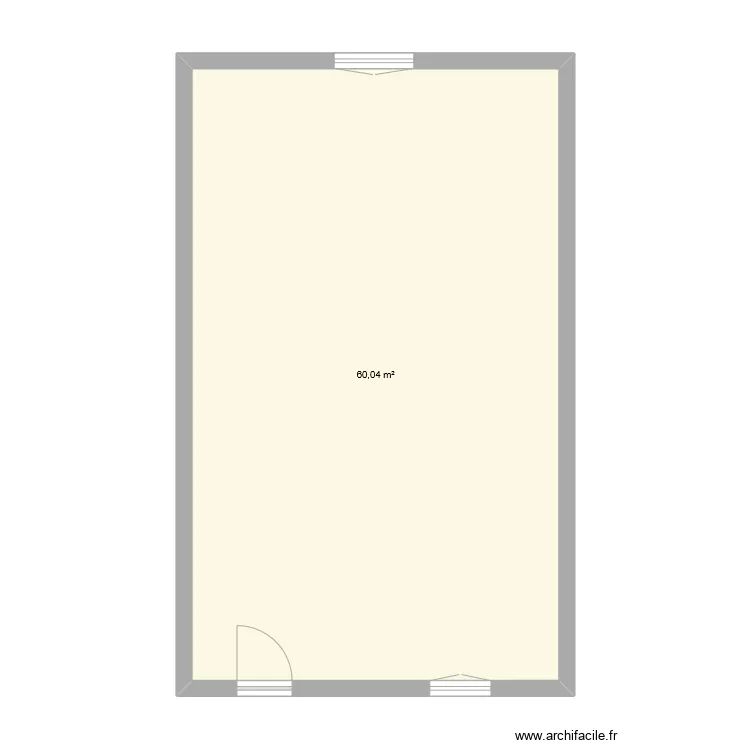 Montferrier. Plan de 