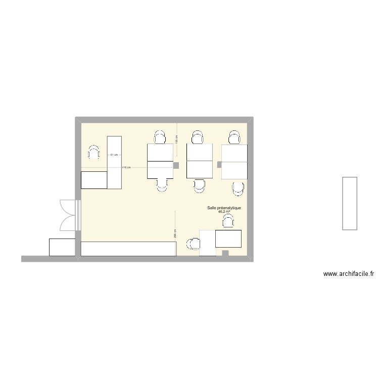 Salle Accueil LPA V4. Plan de 0 pièce et 0 m2