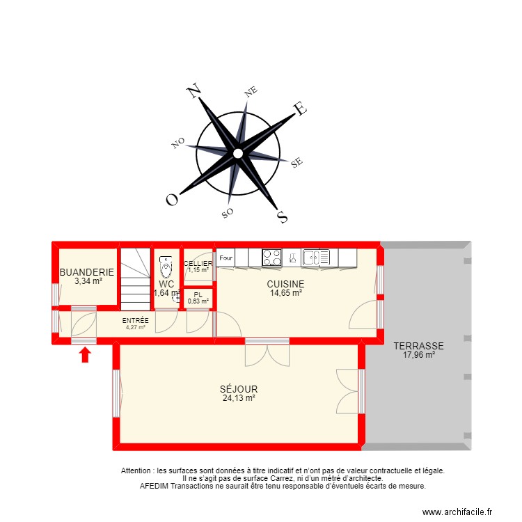 BI 11587 - . Plan de 27 pièces et 146 m2