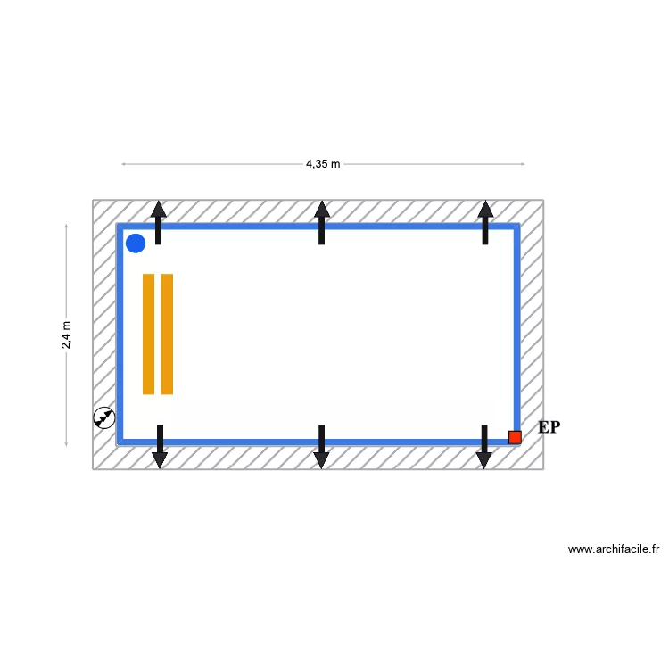 Garcia BLOOM. Plan de 2  et 20 m²