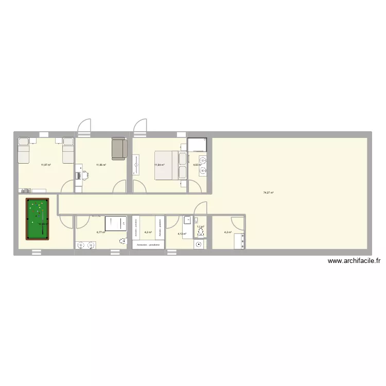 maison. Plan de 11 et 144 m² maison. Plan de 11 et 144 m²