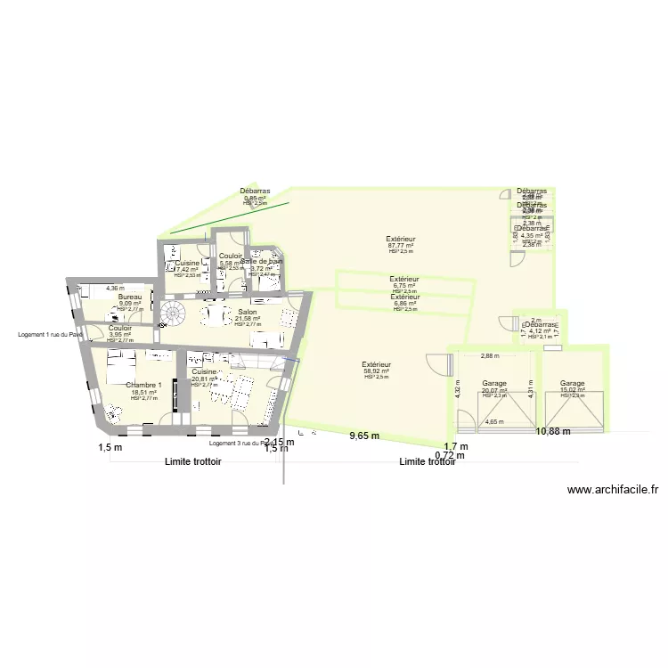 Craon v2_Reseau. Plan de 