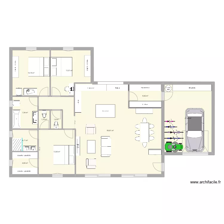 Cuisine_PPY2. Plan de 