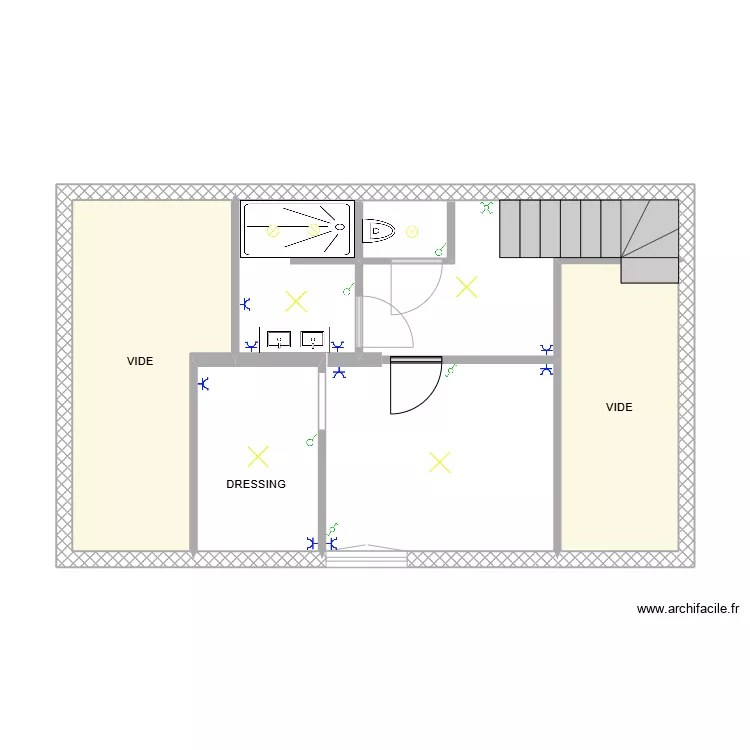 Maison Lucien 2. Plan de 