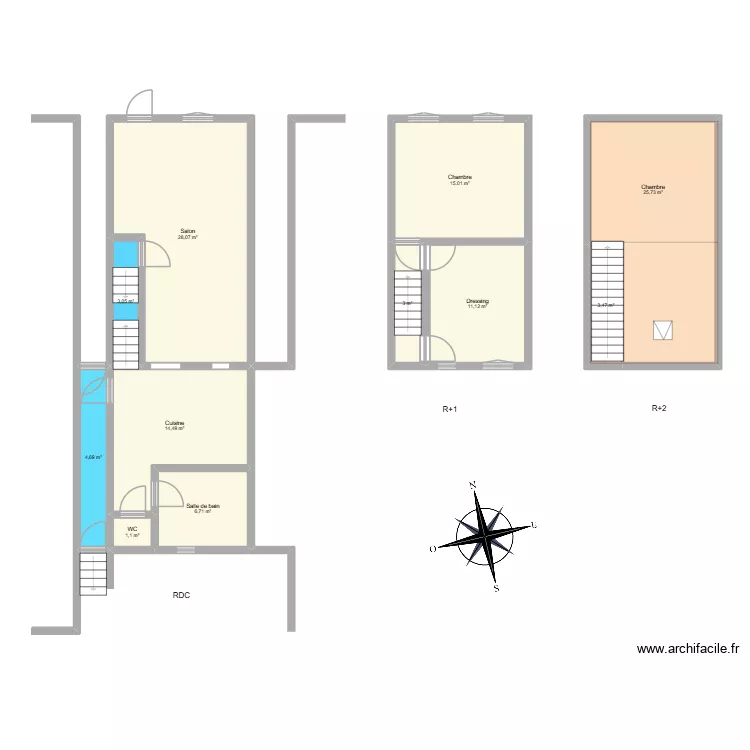 LACHAAB. Plan de 11 Pièces et 116 m²
