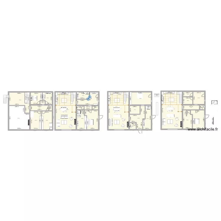 SAINT MO VDEF6. Plan de 31  et 514 m²