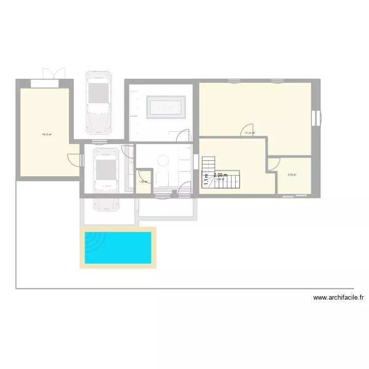 le beatin etage vers seul. Plan de 9 et 149 m² le beatin etage vers seul. Plan de 9 et 149 m²