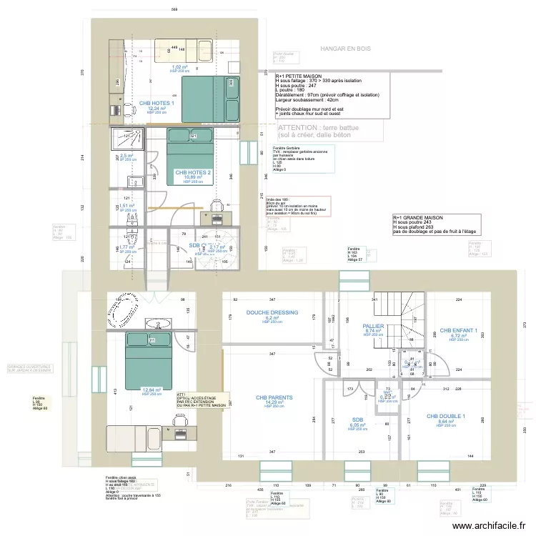 FINAL 28102026 AMGT PETIT ET GRANDE MAISON Pertuis Mitaine 29092026. Plan de 34 Pièces et 266 m²