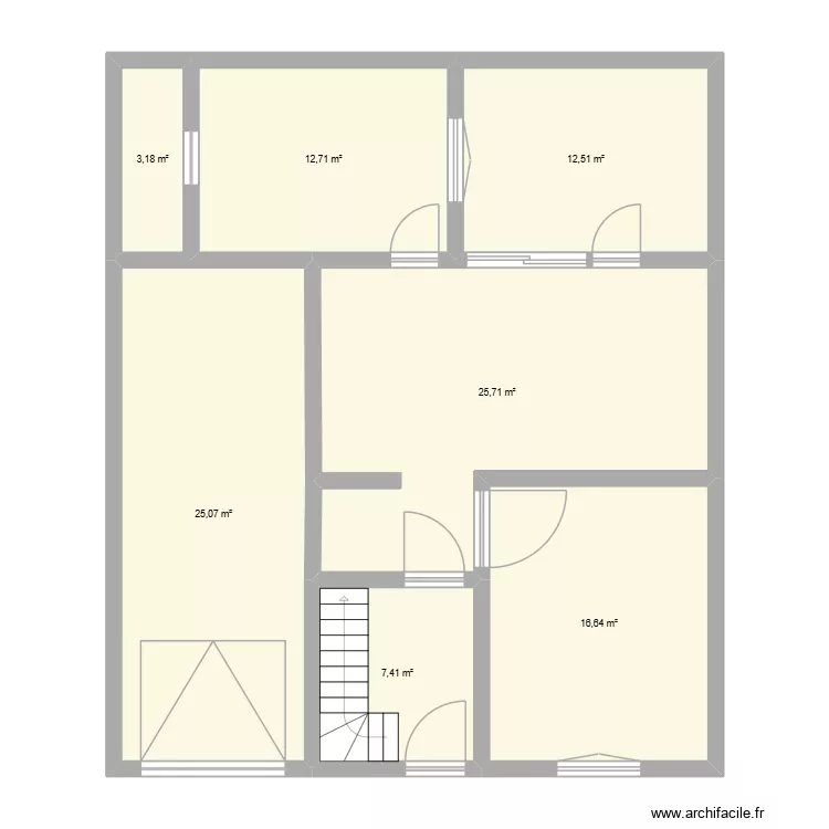 bni drar. Plan de 7 et 103 m² bni drar. Plan de 7 et 103 m²