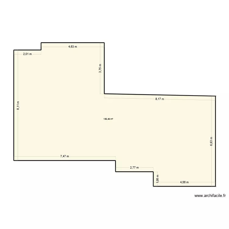 41 des grosgres DEVANT. Plan de 1 et 106 m² 41 des grosgres DEVANT. Plan de 1 et 106 m²
