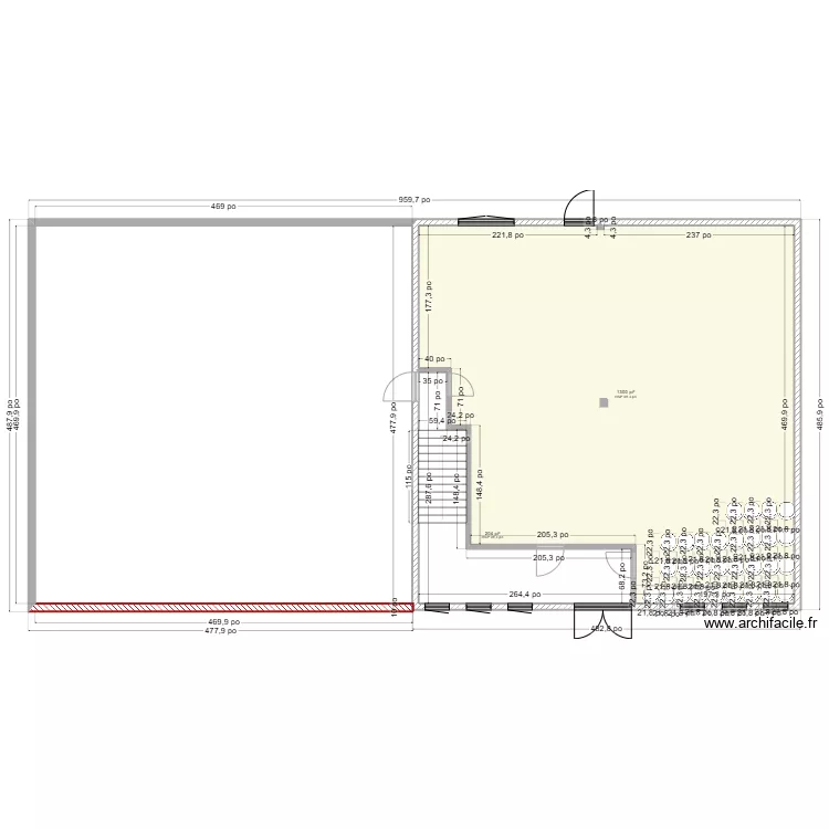 CCL REZ DE CHAUSSÉE. Plan de CCL REZ DE CHAUSSÉE. Plan de
