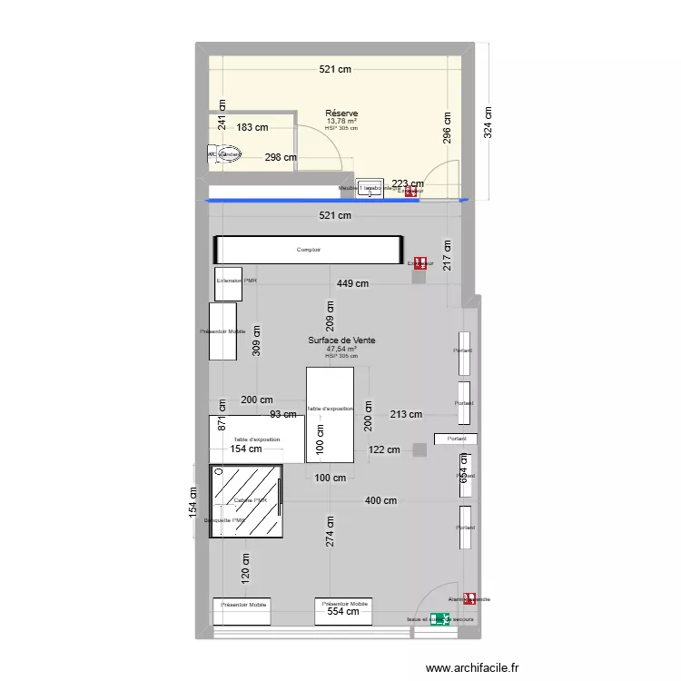 local commercial Imagine Commercial. Plan de local commercial Imagine Commercial. Plan de