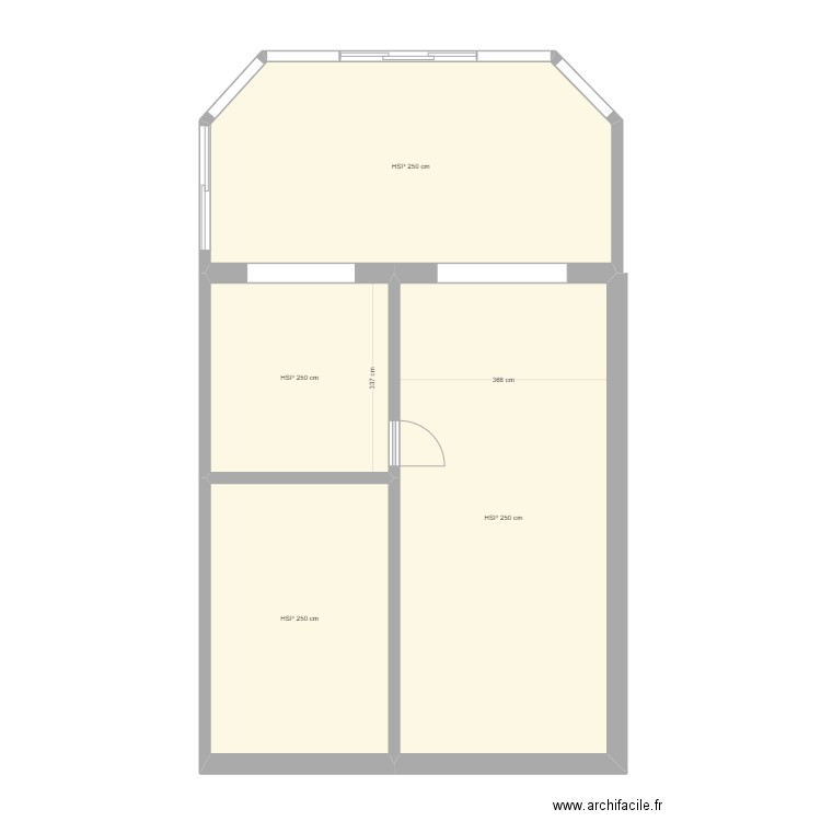 grimaud 2. Plan de 4 pièces et 81 m2