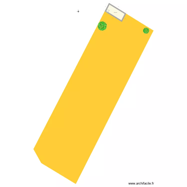 Abris jardin BASE TRAVAIL. Plan de 