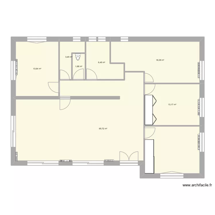 maison etage 2. Plan de 