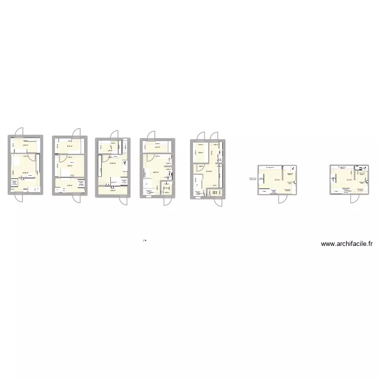 Lamy. Plan de 15  et 111 m²