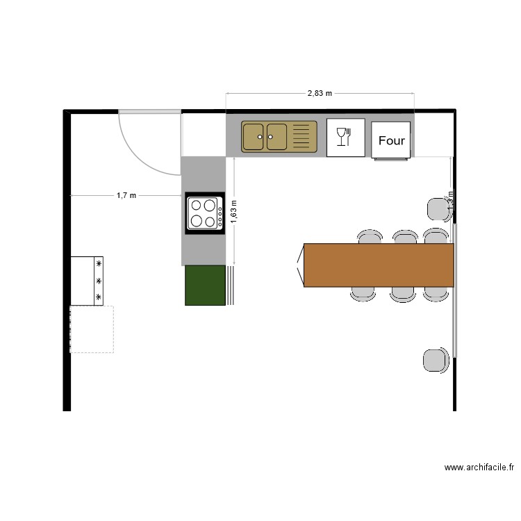 st brice. Plan de 0 pièce et 0 m2