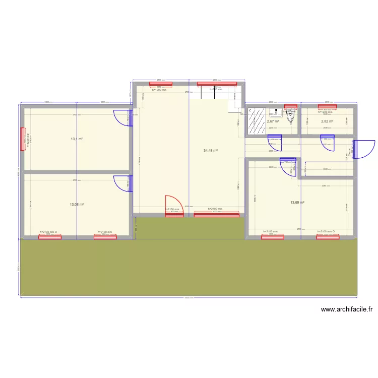 90 Новый. Plan de 