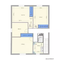 Etage maison actuel