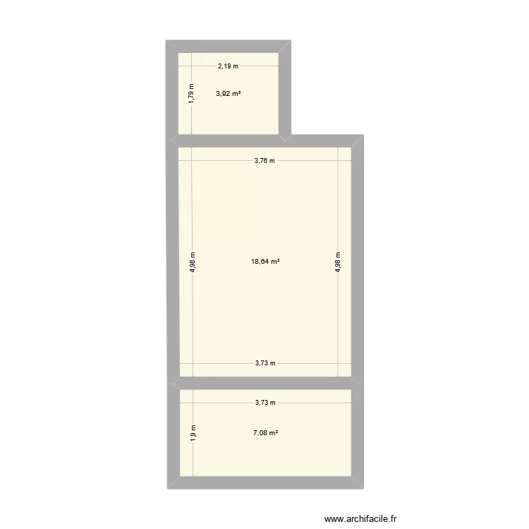 Appartement Valentin. Plan de 5 et 41 m² Appartement Valentin. Plan de 5 et 41 m²