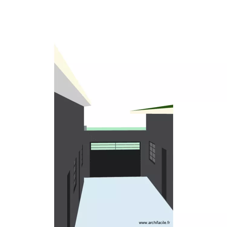 Hounmass&egrave; 4. Plan de 25  et 209 m²