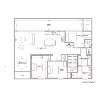 montchat 1er etage T5- plaquante