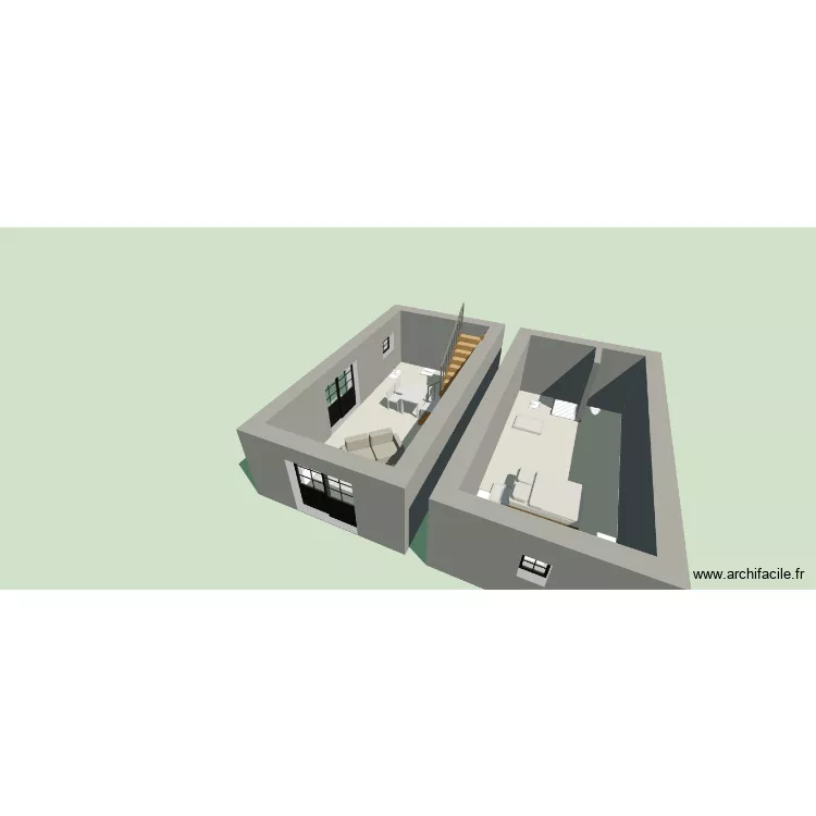 mon habitat. Plan de 2 et 64 m² mon habitat. Plan de 2 et 64 m²