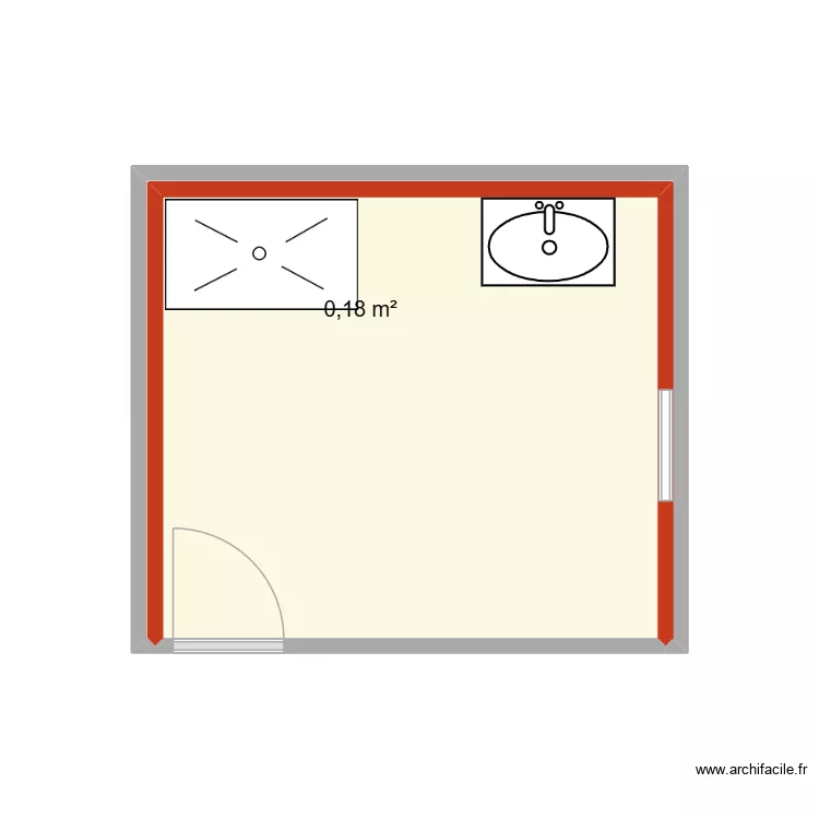 sdb Guiraud. Plan de 