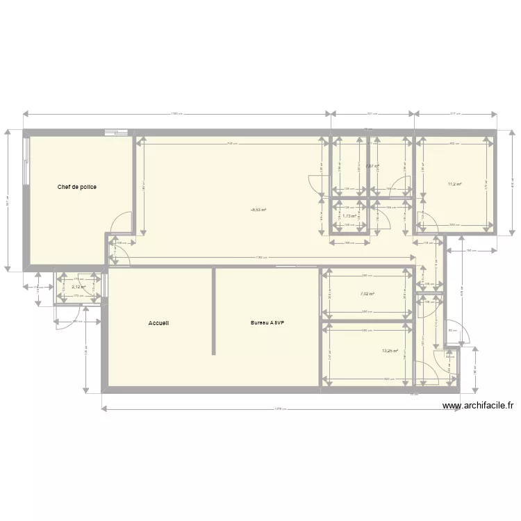 Police municipale. Plan de 