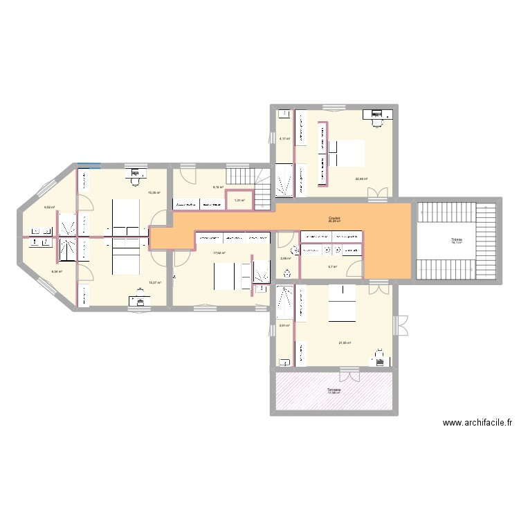 CASTEJA R+1 PRO V1. Plan de 0 pièce et 0 m2