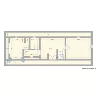 Le Fel - Plan 2&egrave;me &eacute;tage - Sous les combles