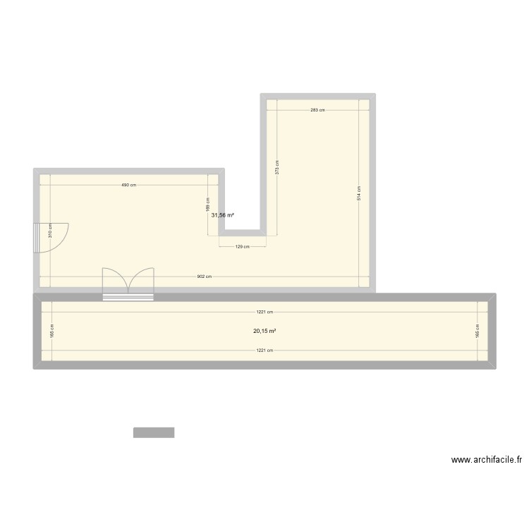anto. Plan de 0 pièce et 0 m2