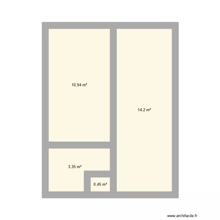 travauxavant. Plan de 4 et 29 m² travauxavant. Plan de 4 et 29 m²