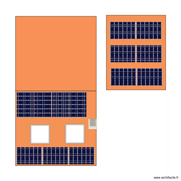 Photovolta&iuml;que BOUCKAERT ID2912. Plan de 