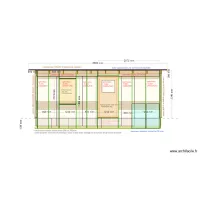 chalet de jardin vue de face 