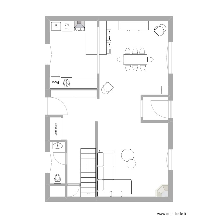 chaalons v24 bis. Plan de 19 pièces et 232 m2