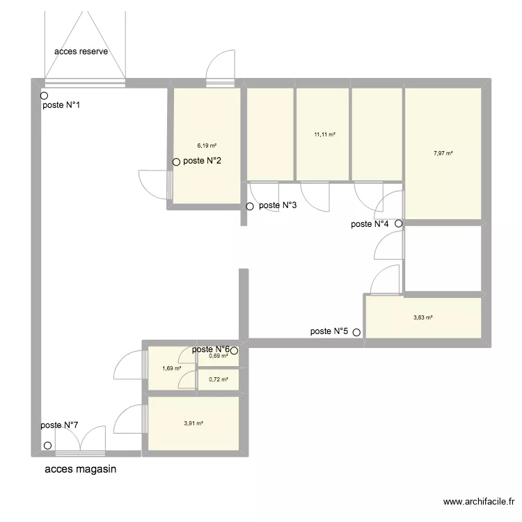 intemarche helene reserve. Plan de 
