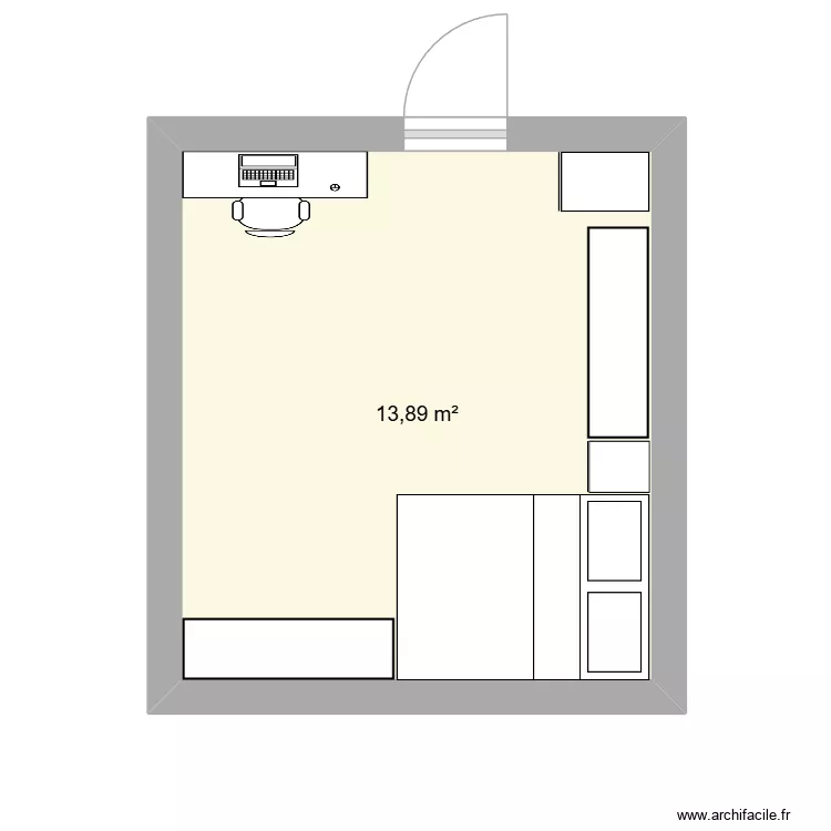 chambre 2. Plan de chambre 2. Plan de