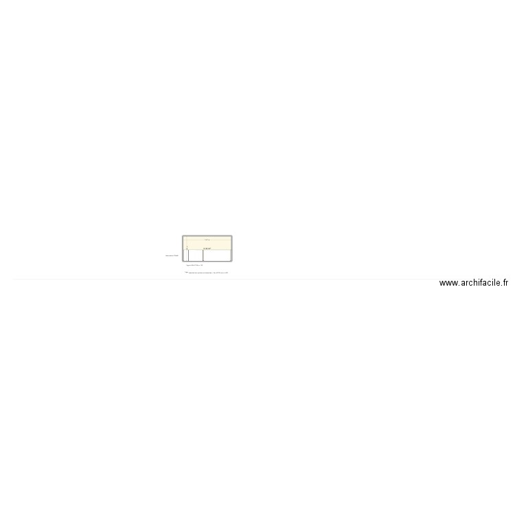 façade client truck. Plan de 1 pièce et 7 m2