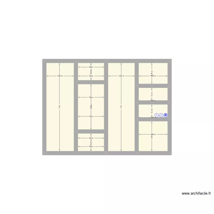 ParikiaPenderie. Plan de 7 Pièces et 5 m² ParikiaPenderie. Plan de 7 Pièces et 5 m²