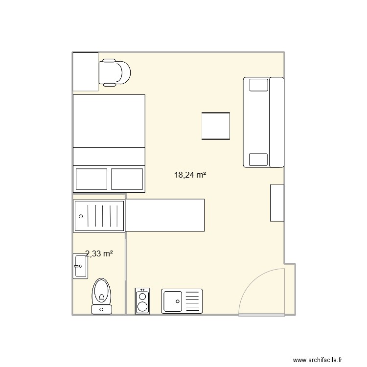 Madrid. Plan de 0 pièce et 0 m2
