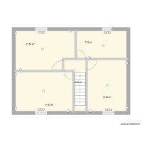 Plan &eacute;lectrique maison 2026 - Etage