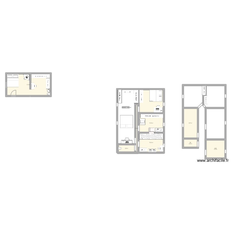 Travaux. Plan de 0 pièce et 0 m2
