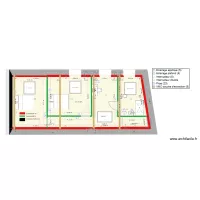 MAISON 2 hbjpm ELEC PLOMBERIE etage 2