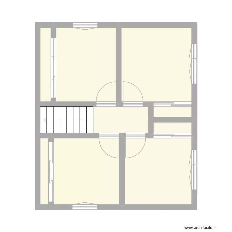 HORVILLE - ROUEN. Plan de 15  et 74 m²