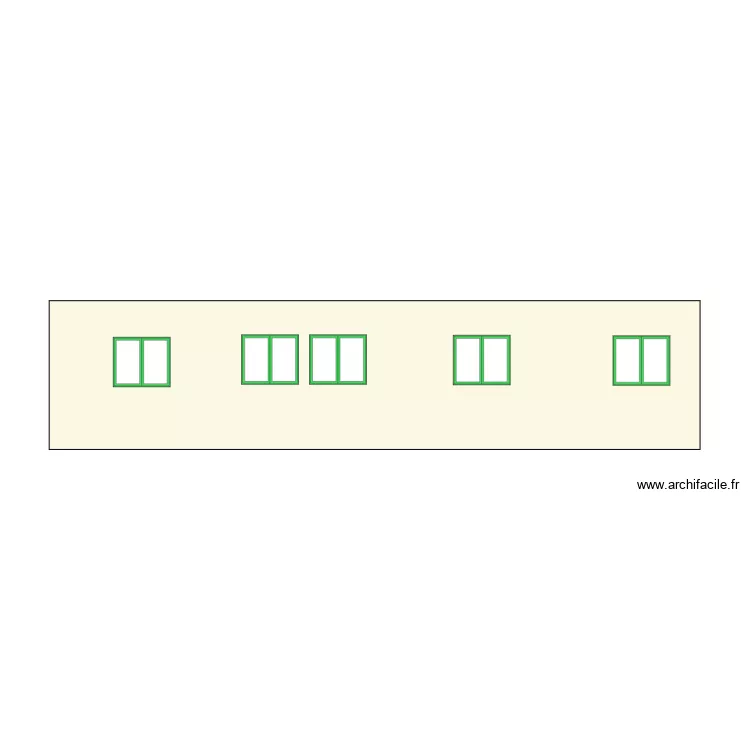 FERRON FACADE AVANT - EST. Plan de 